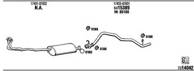 Система выпуска ОГ WALKER купить