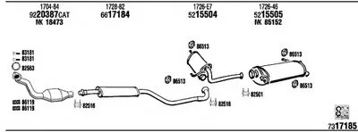 Система выпуска ОГ WALKER купить