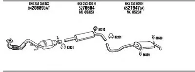 Система выпуска ОГ WALKER купить