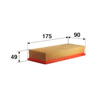 Воздушный фильтр VALEO купить