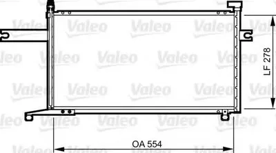 Конденсатор, кондиционер VALEO купить