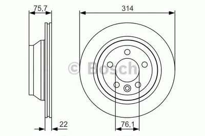 Тормозной диск BOSCH купить