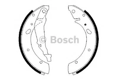 Комплект тормозных колодок BOSCH купить