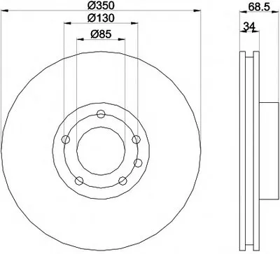 Тормозной диск TEXTAR купить