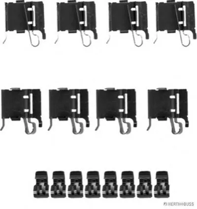 Комплектующие, колодки дискового тормоза HERTH+BUSS JAKOPARTS купить