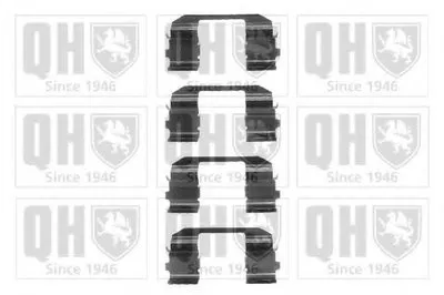 Комплектующие, колодки дискового тормоза QUINTON HAZELL купить