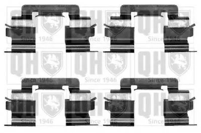 Комплектующие, колодки дискового тормоза QUINTON HAZELL купить