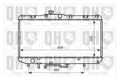 Радиатор, охлаждение двигателя QUINTON HAZELL купить