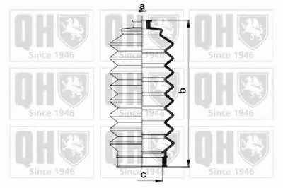 Комплект пылника, рулевое управление QUINTON HAZELL купить