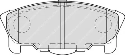 Комплект тормозных колодок, дисковый тормоз PREMIER FERODO купить
