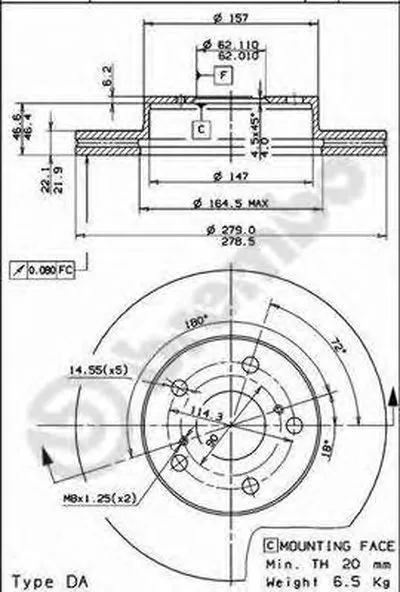 Тормозной диск AP купить