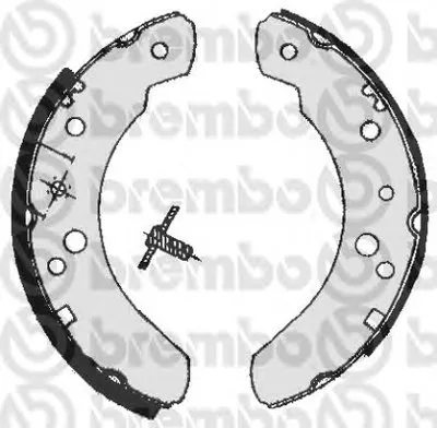 Комплект тормозных колодок BREMBO купить