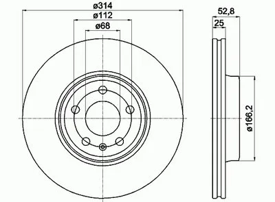 Тормозной диск MINTEX купить