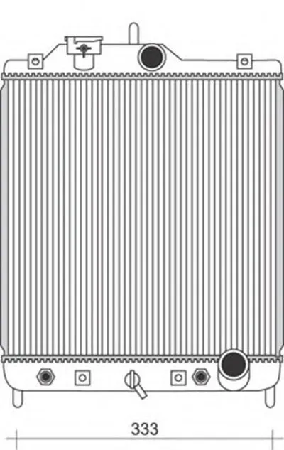 Радиатор, охлаждение двигателя MAGNETI MARELLI купить