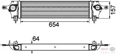 Интеркулер BEHR HELLA SERVICE купить