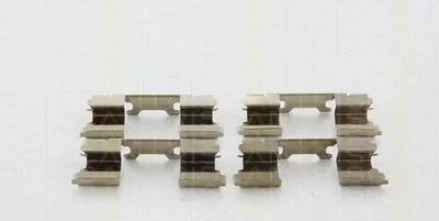 Комплектующие, колодки дискового тормоза TRISCAN купить