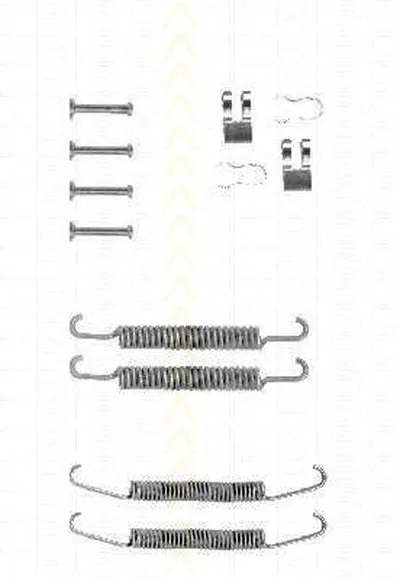 Комплектующие, тормозная колодка TRISCAN купить