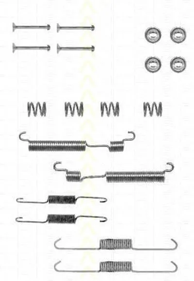 Комплектующие, тормозная колодка TRISCAN купить