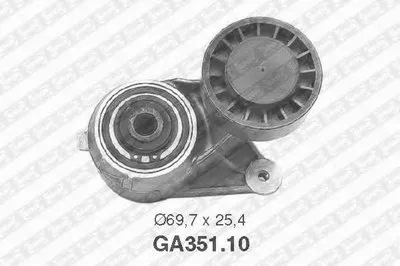 Натяжной ролик, поликлиновой  ремень SNR купить