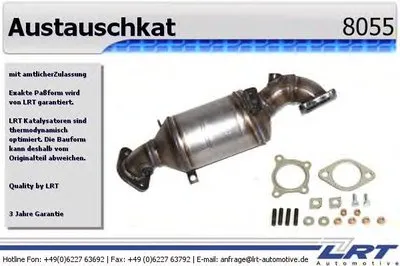 Катализатор для переоборудования ausgezeichnet mit 