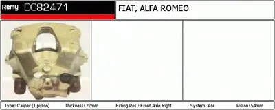 Тормозной суппорт Remanufactured REMY (Multiline) DELCO REMY купить