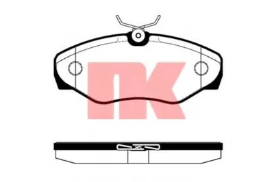 Комплект тормозных колодок, дисковый тормоз NK купить