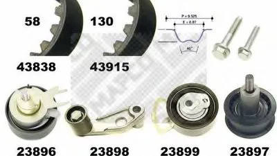 Комплект ремня ГРМ MAPCO купить