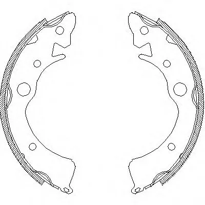 Комплект тормозных колодок REMSA купить