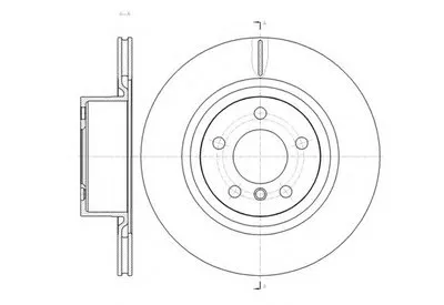 Тормозной диск WOKING купить