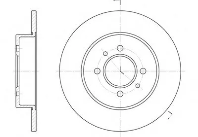 Тормозной диск REMSA купить