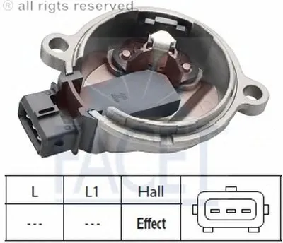 Датчик, положение распределительного вала FACET купить