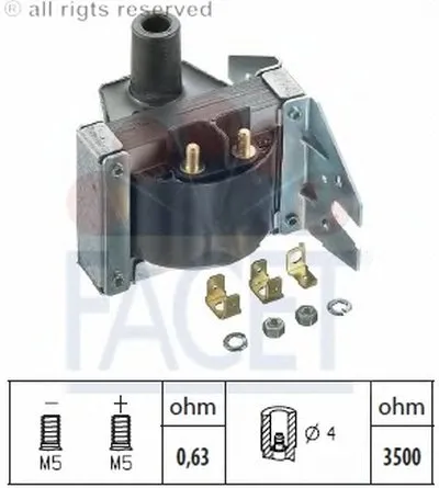 Катушка зажигания FACET купить