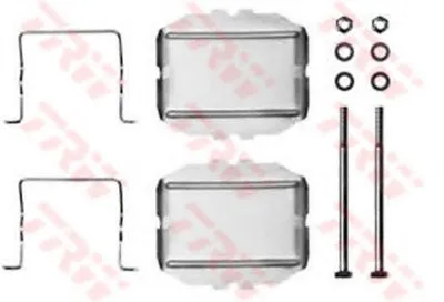 Комплектующие, колодки дискового тормоза TRW купить