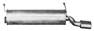 Глушитель выхлопных газов конечный IMASAF купить