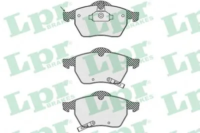 Комплект тормозных колодок, дисковый тормоз LPR купить