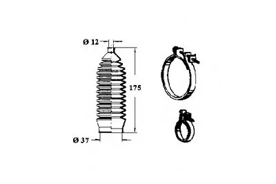Комплект пылника, рулевое управление OCAP купить