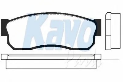 Комплект тормозных колодок, дисковый тормоз MK KASHIYAMA KAVO PARTS купить