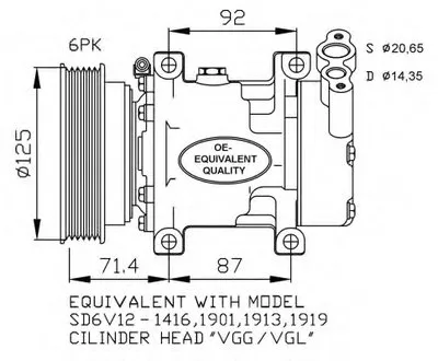Компрессор, кондиционер NRF купить