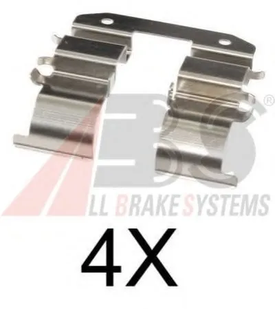 Комплектующие, колодки дискового тормоза A.B.S. купить