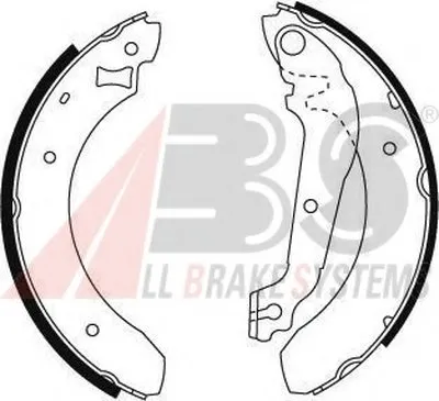 Комплект тормозных колодок A.B.S. купить