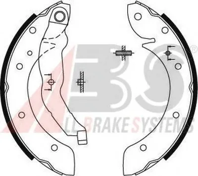 Комплект тормозных колодок A.B.S. купить