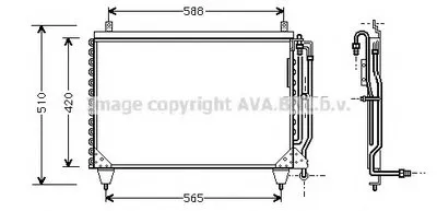 Конденсатор, кондиционер AVA QUALITY COOLING купить