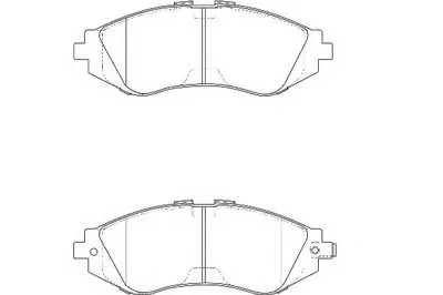 Комплект тормозных колодок, дисковый тормоз DURON купить