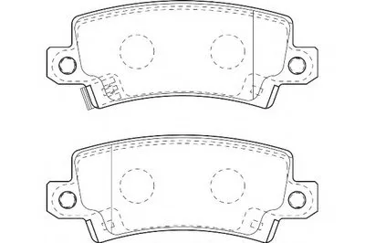 Комплект тормозных колодок, дисковый тормоз DURON купить