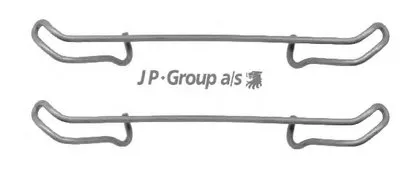 Комплектующие, колодки дискового тормоза QH JP GROUP купить