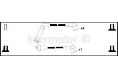 Комплект проводов зажигания Intermotor STANDARD купить