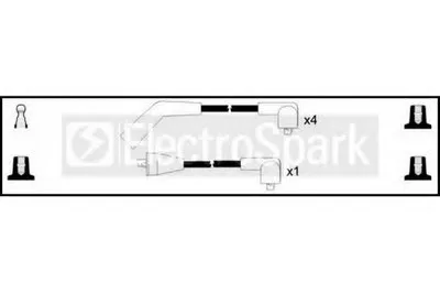Комплект проводов зажигания ElectroSpark STANDARD купить