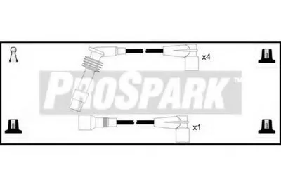 Комплект проводов зажигания ProSpark STANDARD купить
