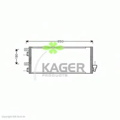 Конденсатор, кондиционер KAGER купить