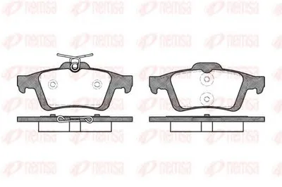 Комплект тормозных колодок, дисковый тормоз KAWE купить